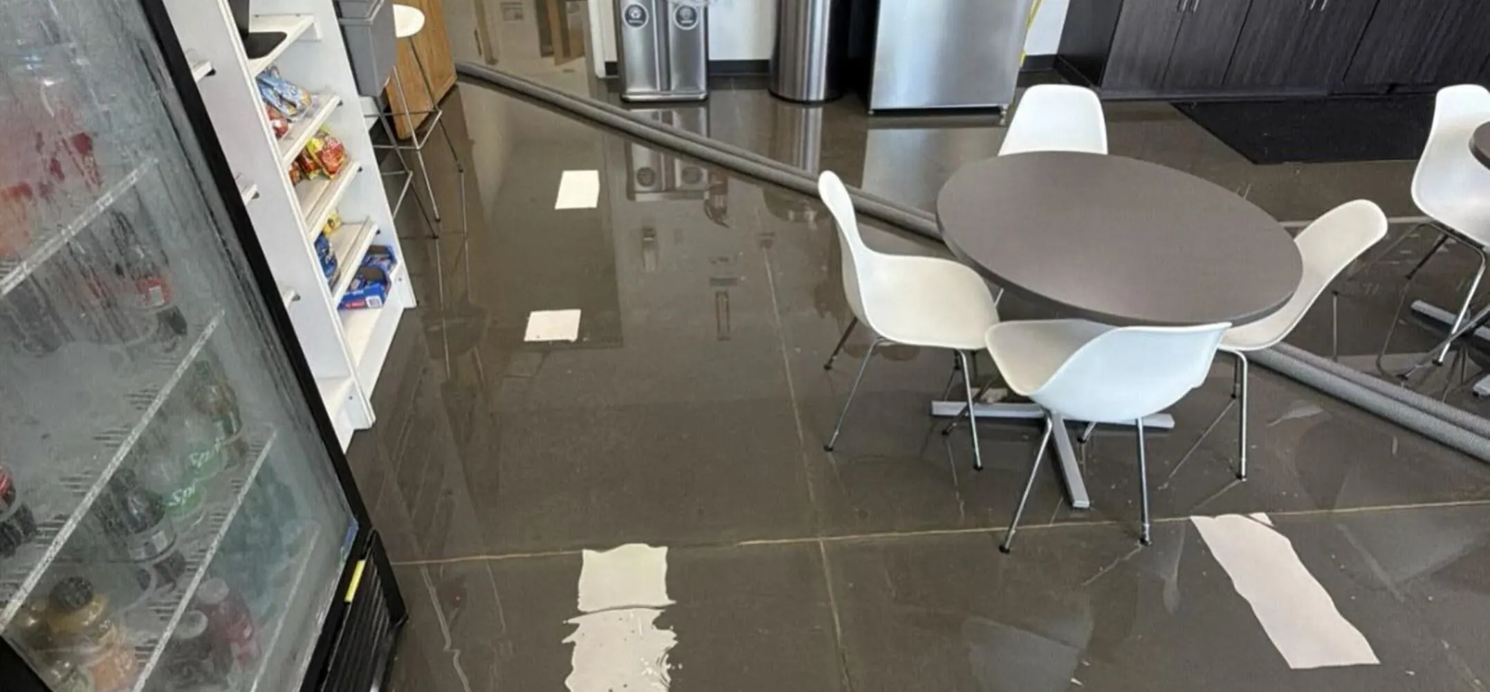 Commercial Office Flood Extraction & Drying — Georgetown